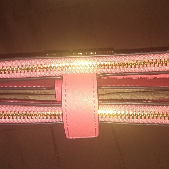 SOLD! NWT Michael Kors double zippered wallet/wristlet - Picture 7 of 9